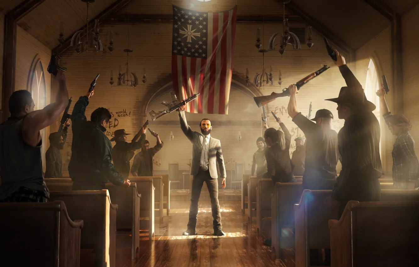 Фото обои Ubisoft, Game, TheVideoGamegallery.com, Far Cry 5