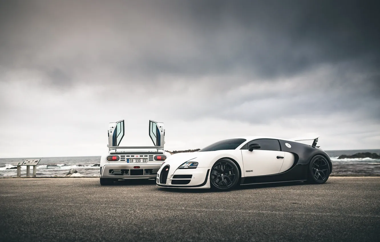 Фото обои Bugatti, Veyron, EB110