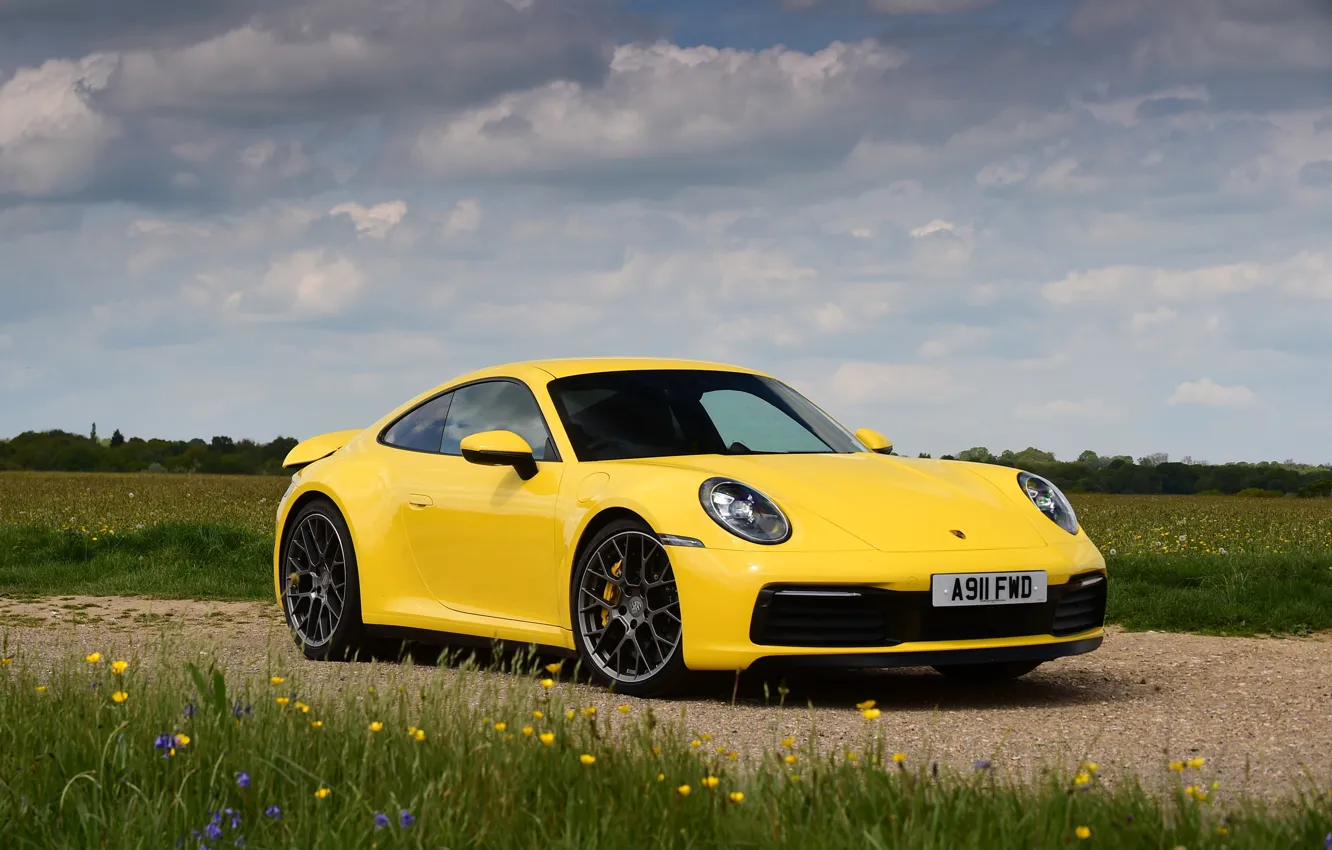 Фото обои 911, Porsche, Carrera 4S, 2019