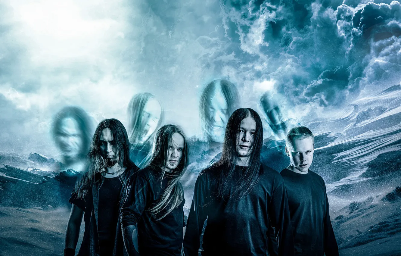 Фото обои Finland, Melodic Death/Folk Metal, Frosttide, Jyväskylä