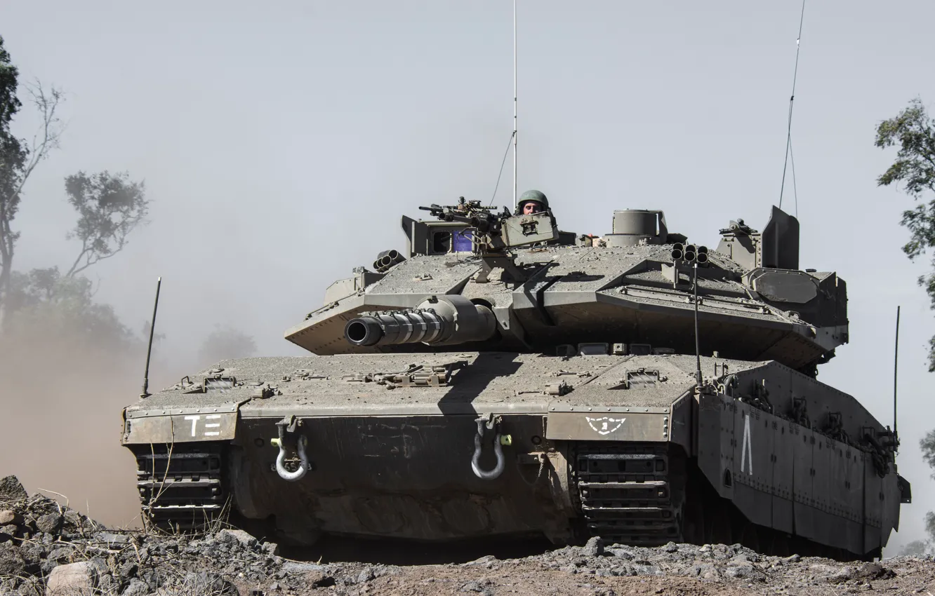 Фото обои танк, боевой, основной, Израиля, «Меркава», Merkava IV