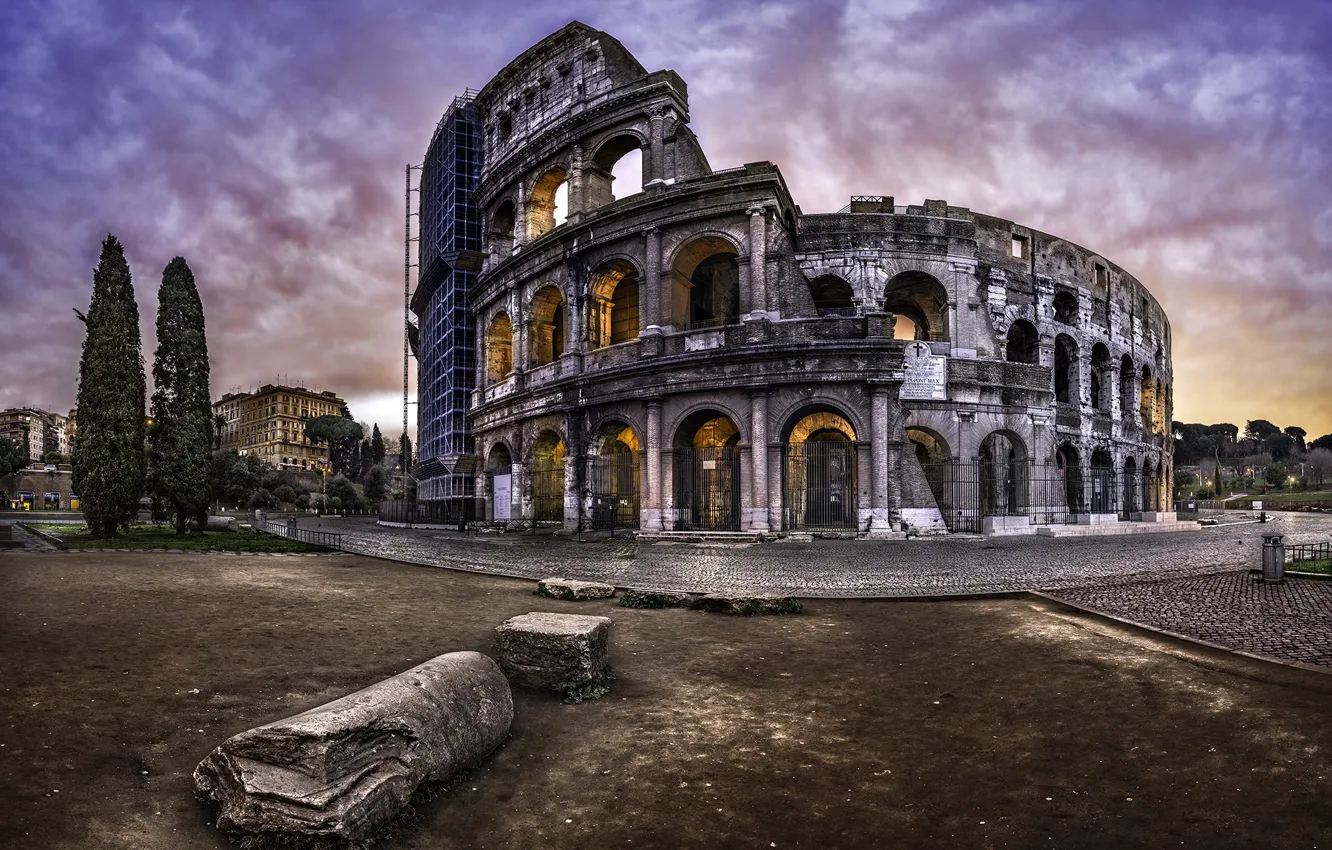 Фото обои Roma, Coliseo, Città del Vaticano