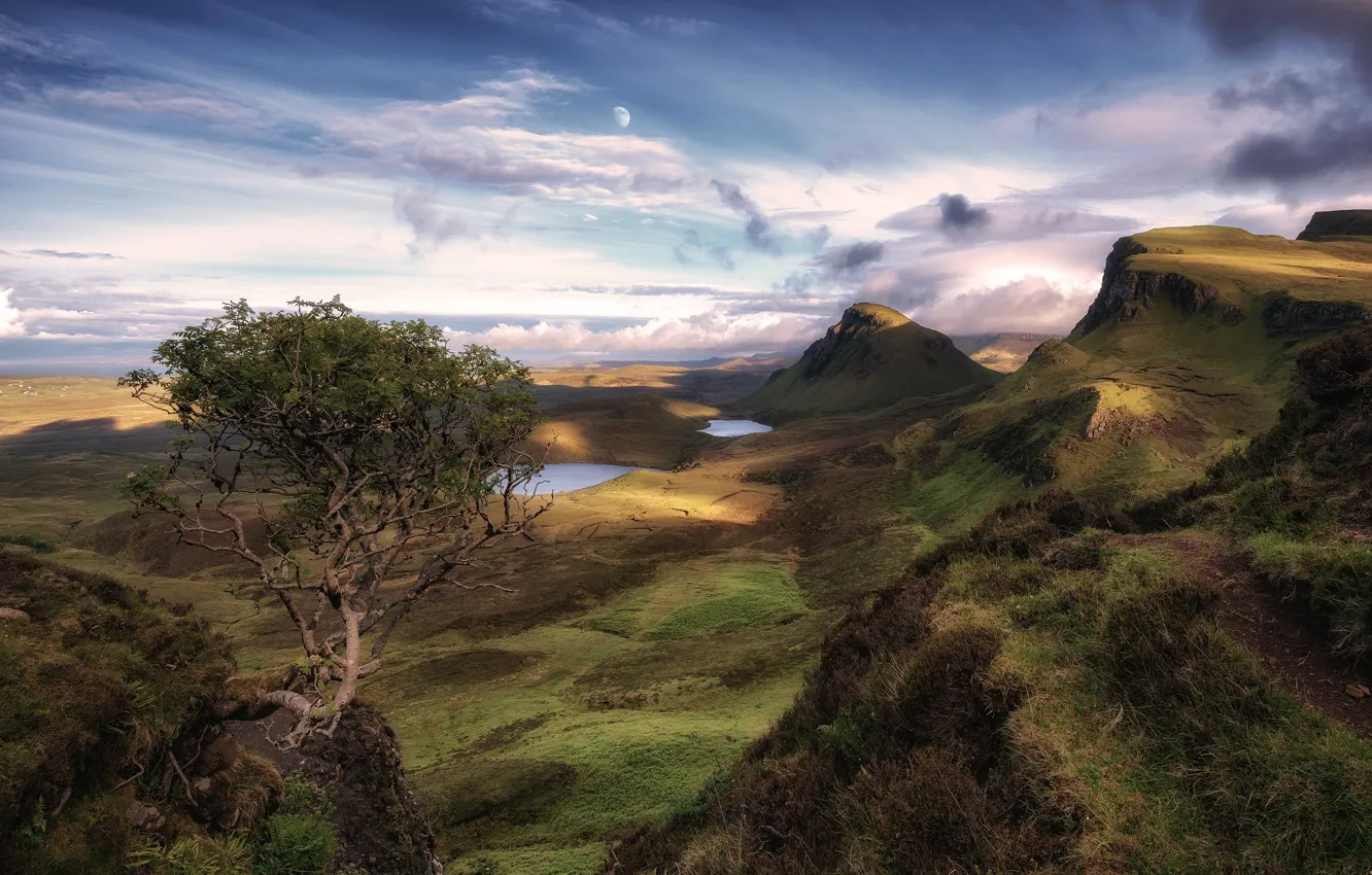 Фото обои Шотландия, Scotland, Isle of Skye