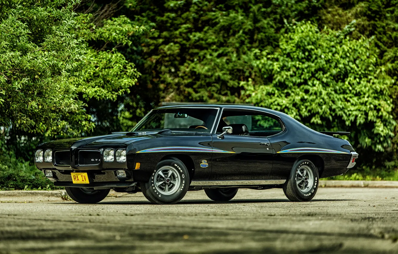 Фото обои купе, Coupe, Pontiac, GTO, 1970, понтиак, Hardtop