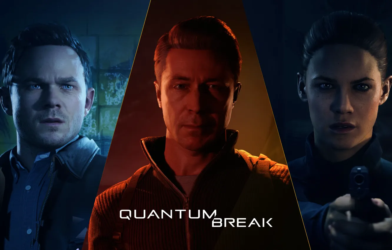 Фото обои Microsoft, Пол, Джек, Бет, Remedy, Quantum Break