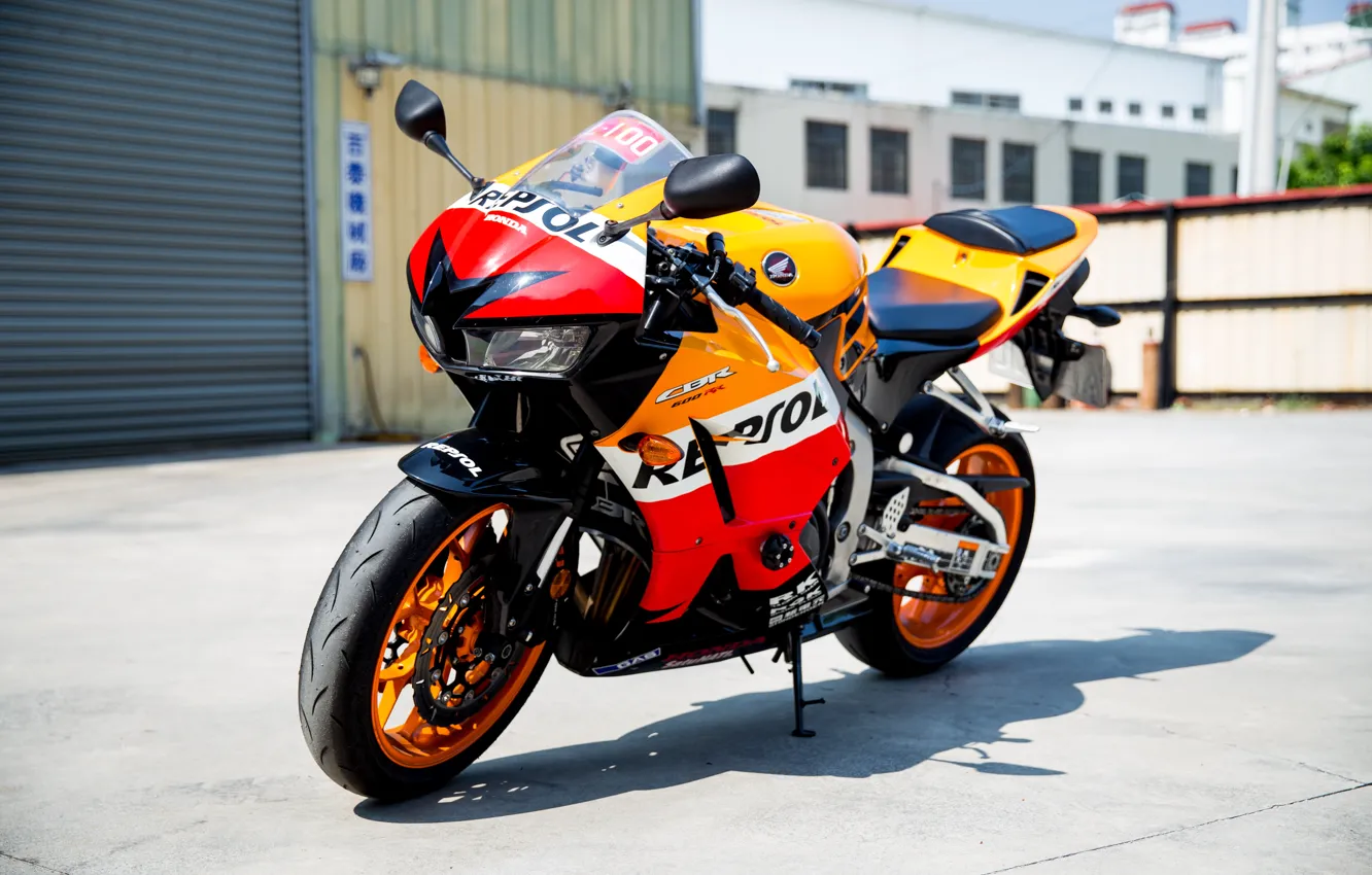 Фото обои Honda, Repsol, CBR600RR-R