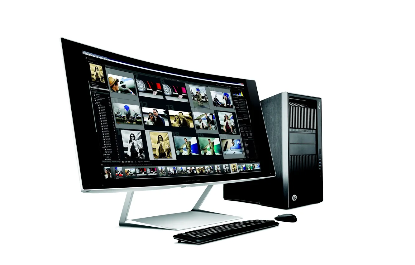 Фото обои computer, CPU, monitor, PC, HP, HP Z840 Desktop Workstation, workstation, HP Z840 Workstation