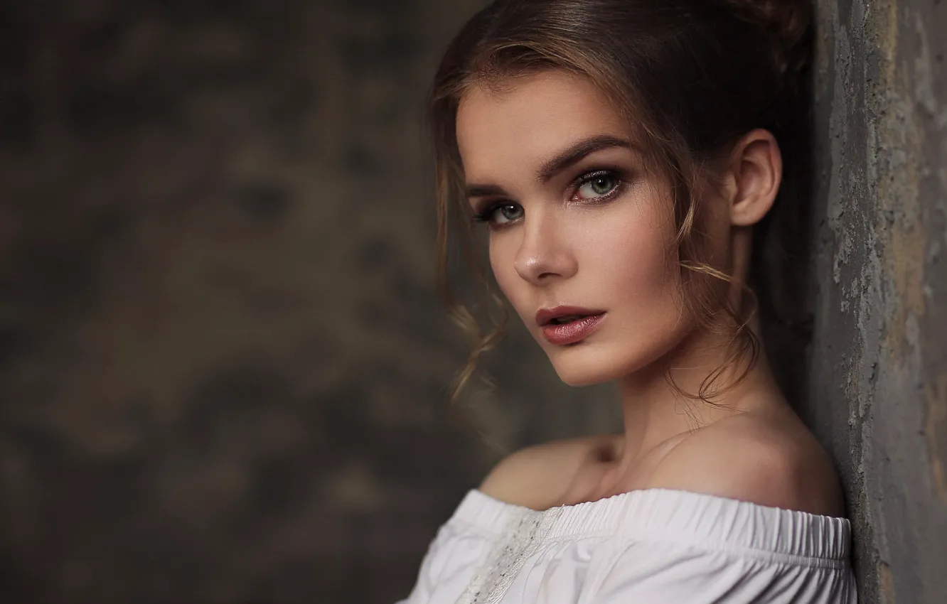 Фото обои девушка, портрет, Вячеслав Щербаков