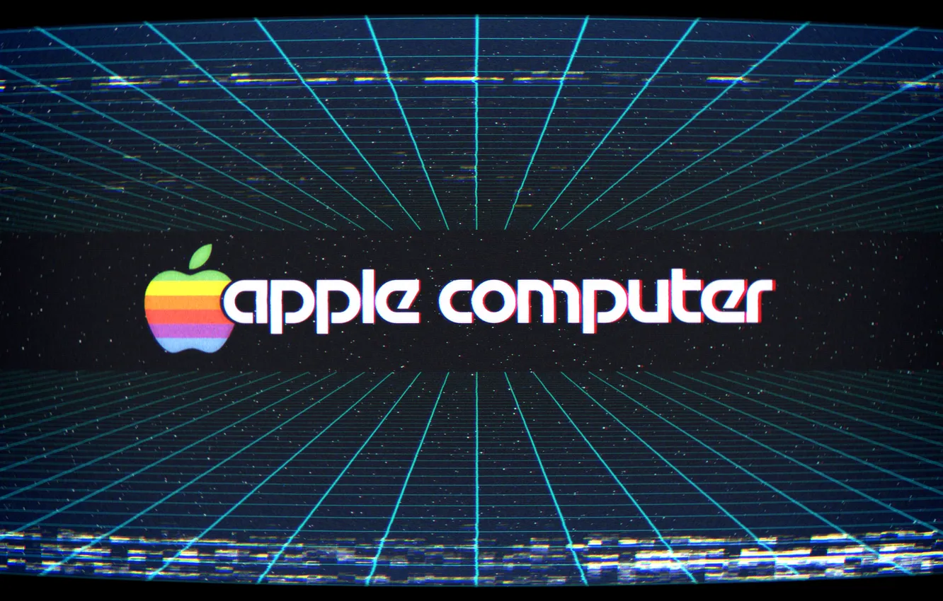 Фото обои computer, digital art, technology, Apple Computer, retro computers