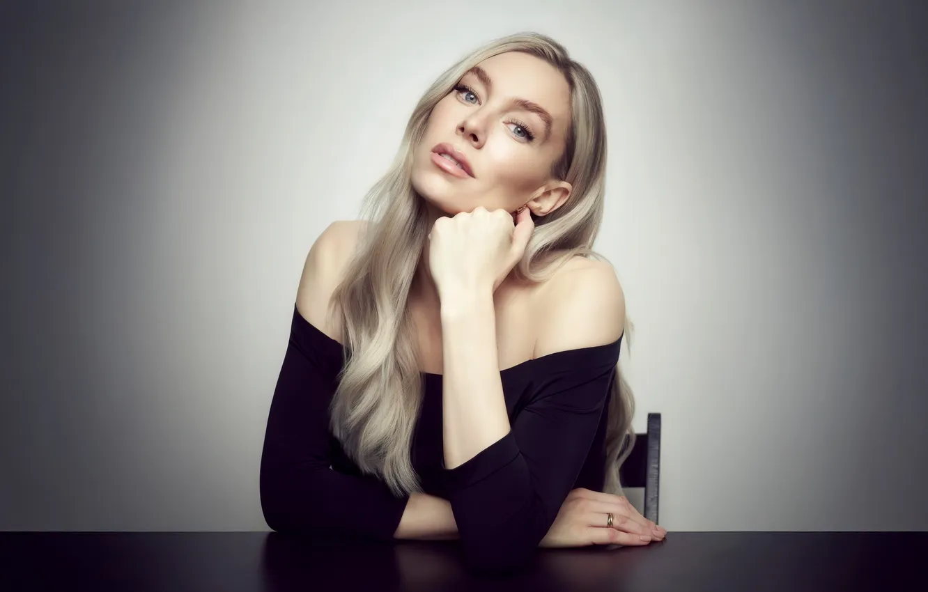 Фото обои взгляд, макияж, актриса, hair, Ванесса Кирби, Vanessa Kirby
