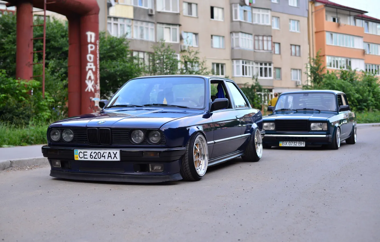 Фото обои BMW, coupe, E30, 2107