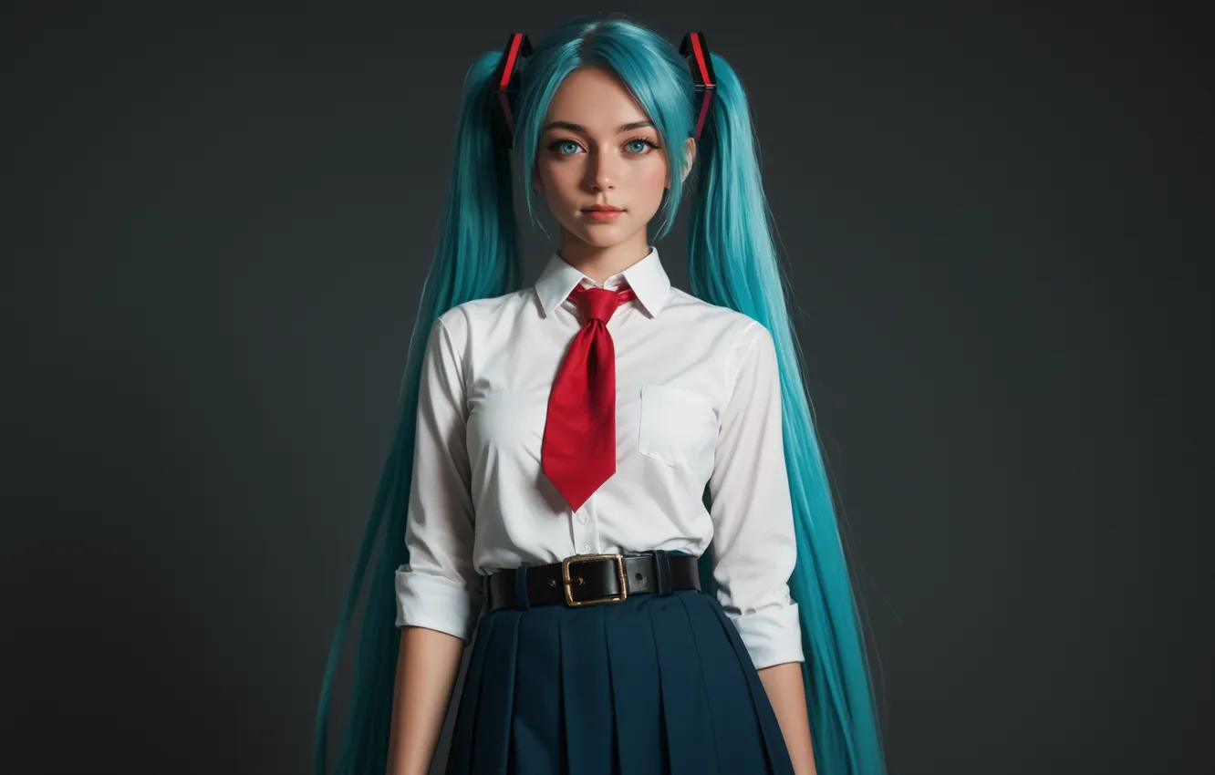 Фото обои wallpaper, Games, Game, Miku, Endless Summer