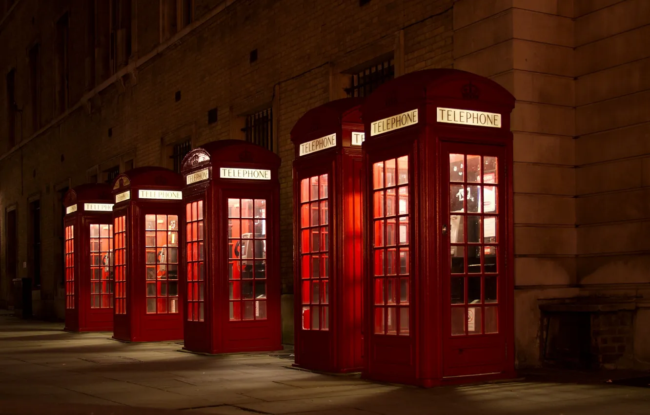 Фото обои city, lights, wall, photo, night, London, England, Great Britain