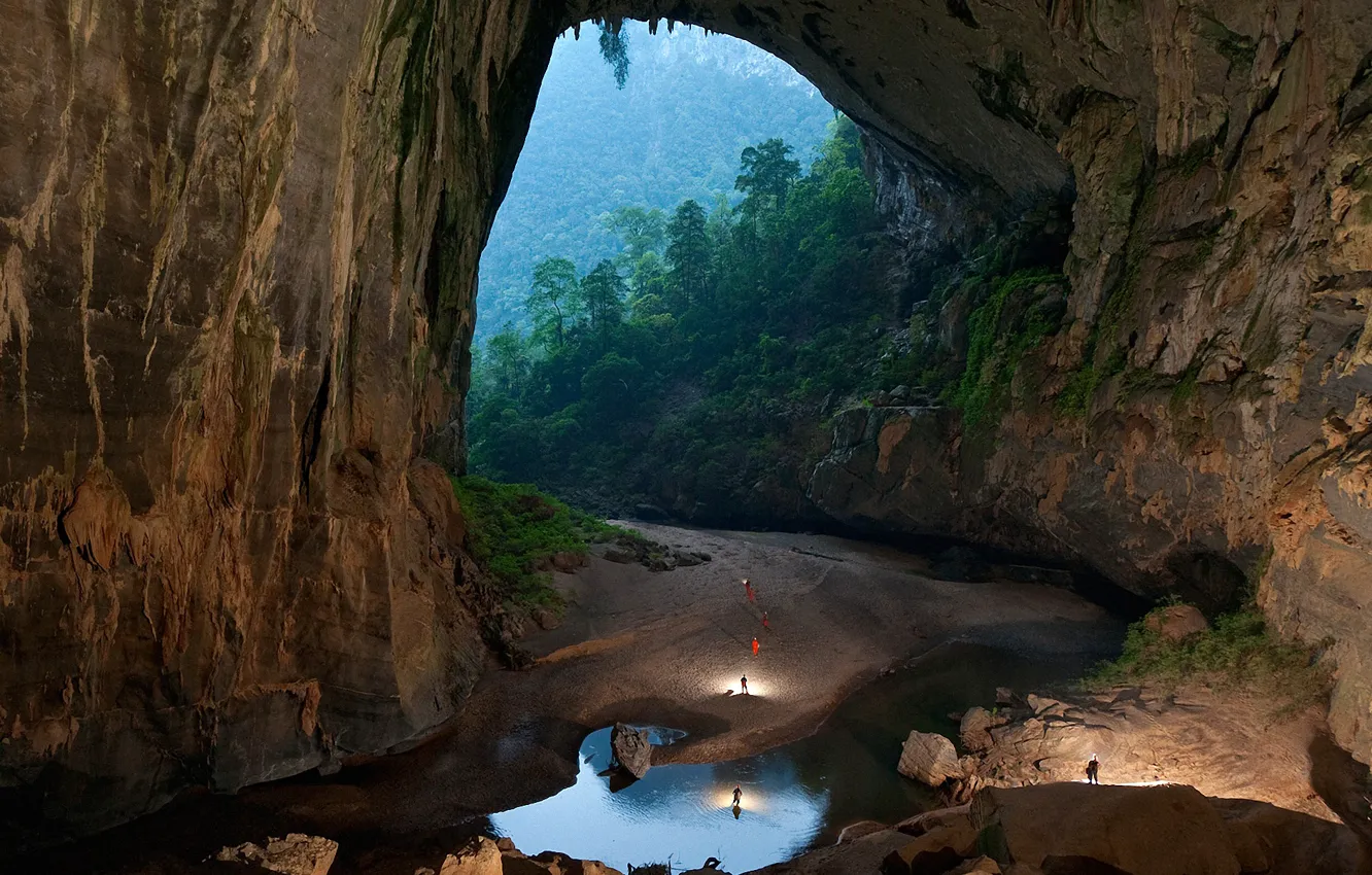 Фото обои пещера, Вьетнам, Hang Sơn Đoòng