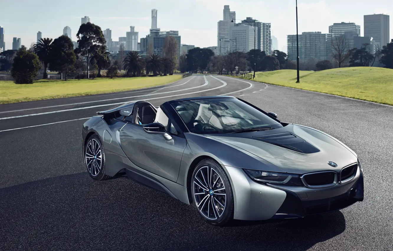 Фото обои Roadster, 2018, BMW i8