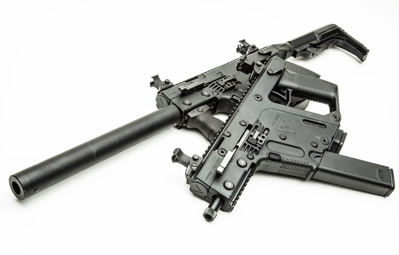 Фото обои глушитель, пистолет-пулемёт, Super V, SDP, Kriss-Vector, CRB