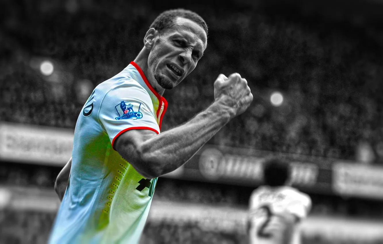 Фото обои футбол, спорт, football, Манчестер Юнайтед, Рио Фердинанд