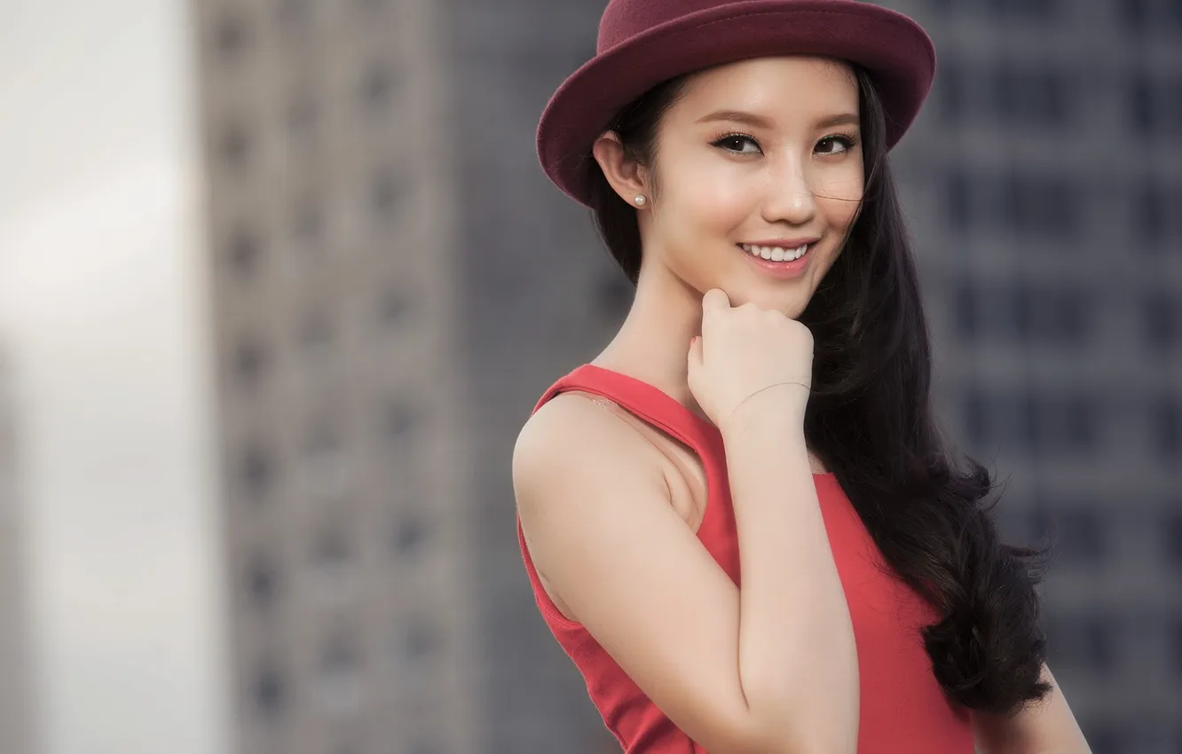 Фото обои азиатка, Model, Xuân Thảo