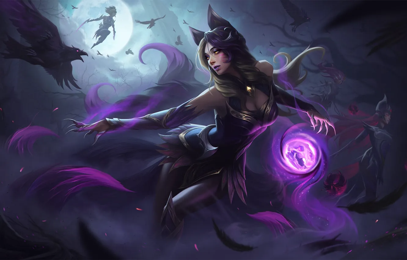 Фото обои games, League of Legends, Ahri