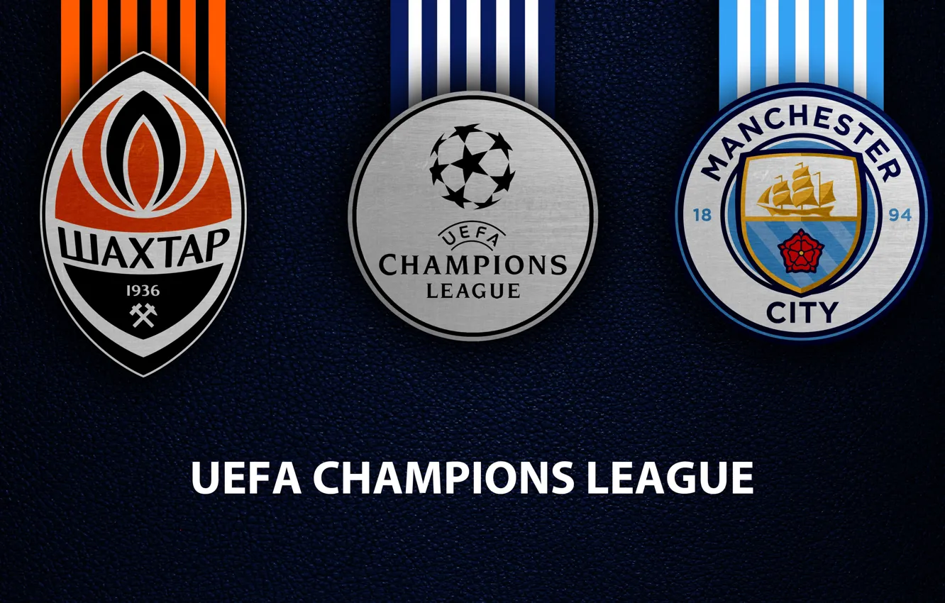 Фото обои wallpaper, sport, logo, football, Manchester City, UEFA Champions League, Shakhtar Donetsk vs Manchester City, Shakhtar …