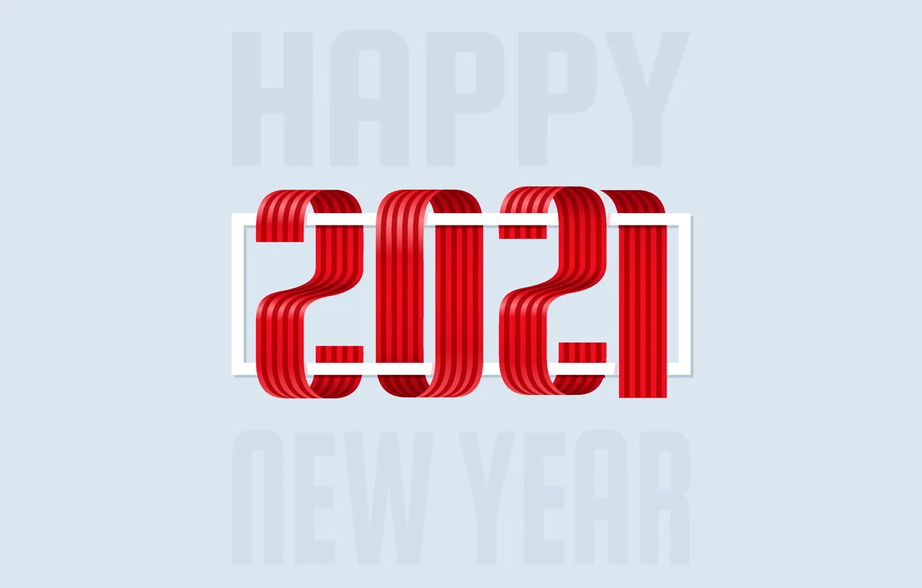 Фото обои праздник, цифры, Новый год, New Year, 2021