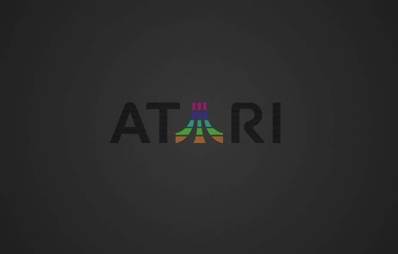 Фото обои цвета, фон, логотип, Atari