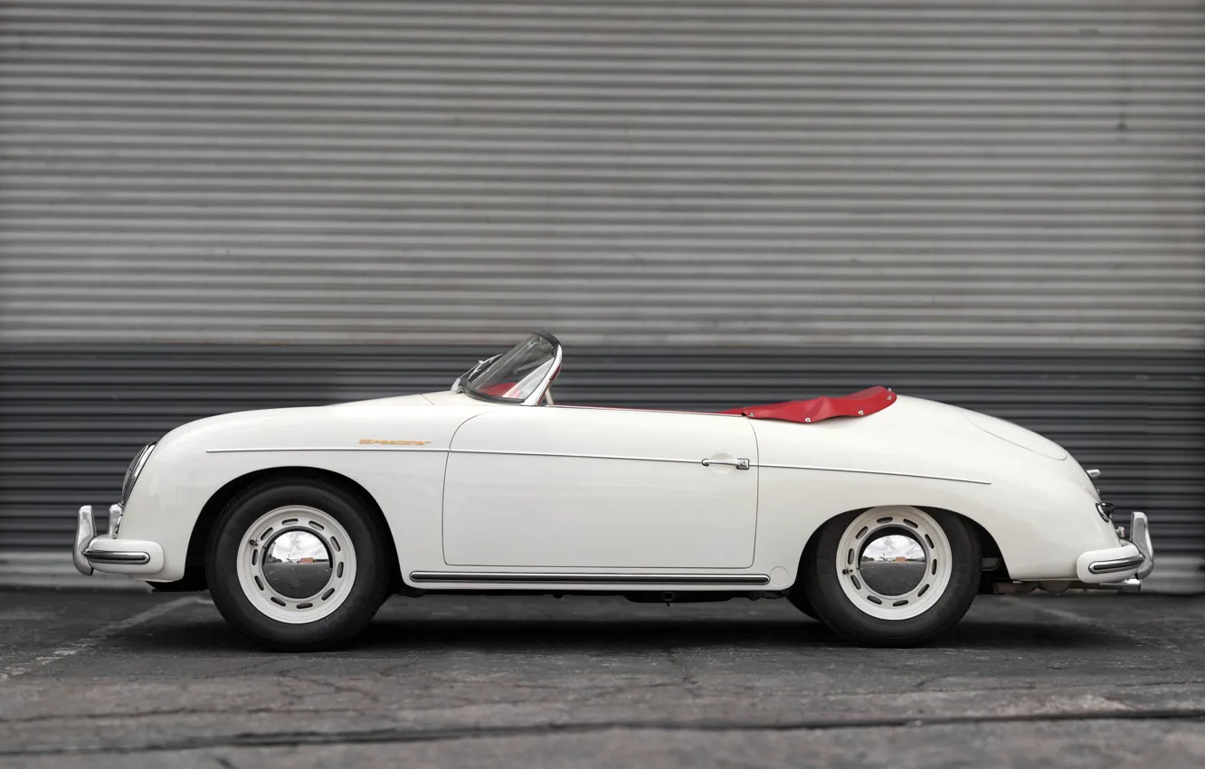 Фото обои Porsche, 1956, 356, side view, Porsche 356A 1600 Speedster