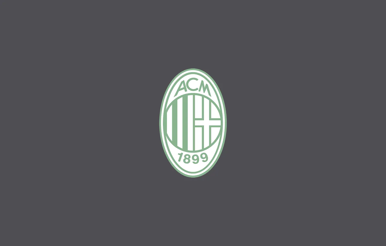 Фото обои Italy, Logo, Football, Club, Soccer, Italia, Milan, Emblem