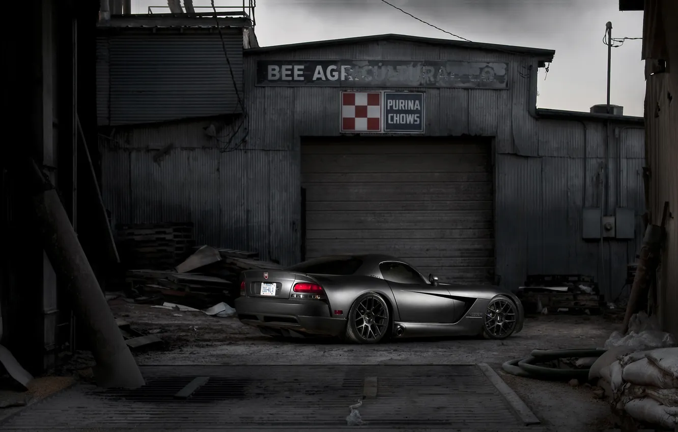 Фото обои Dodge, Viper, блек