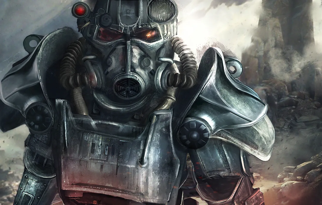 Фото обои фантастика, десант, арт. игра, Fallout-4, eddy shinjuku