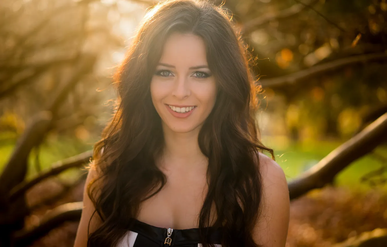 Фото обои девушка, лицо, портрет