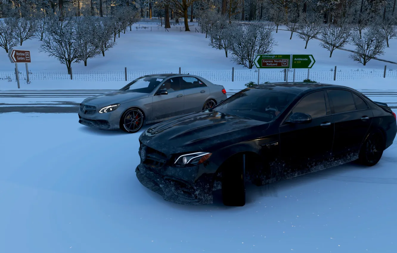 Фото обои Brabus, Car, Mersedes, Forza 4, Tillex