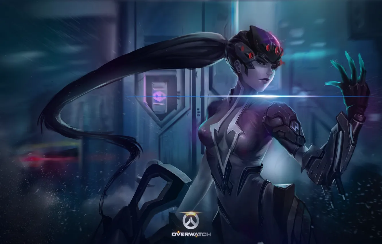Фото обои Рисунок, Игра, Blizzard, Арт, Art, Снайпер, Game, Amelie
