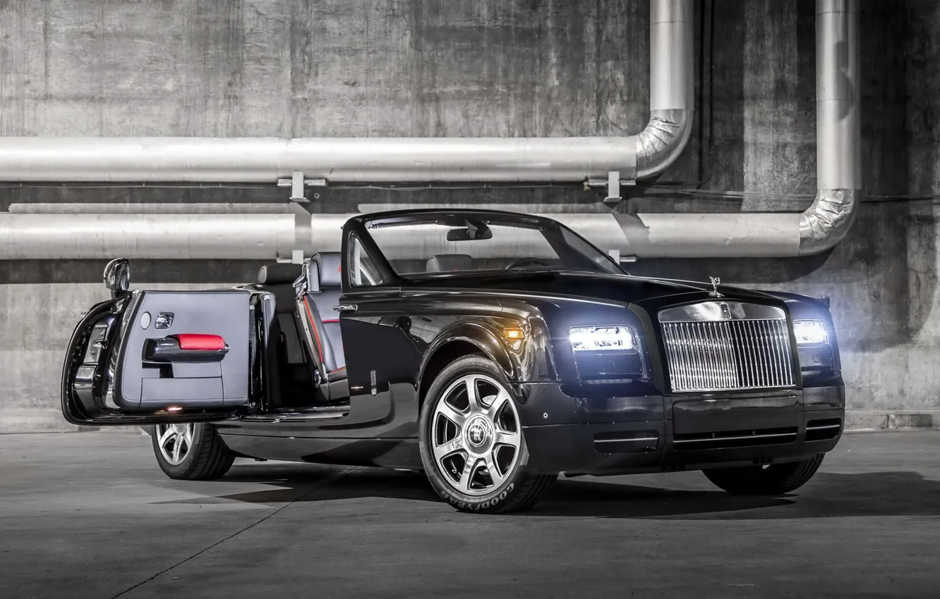 Фото обои купе, Rolls-Royce, Phantom, Coupe, ролс ройс, фантом, Nighthawk, 2015