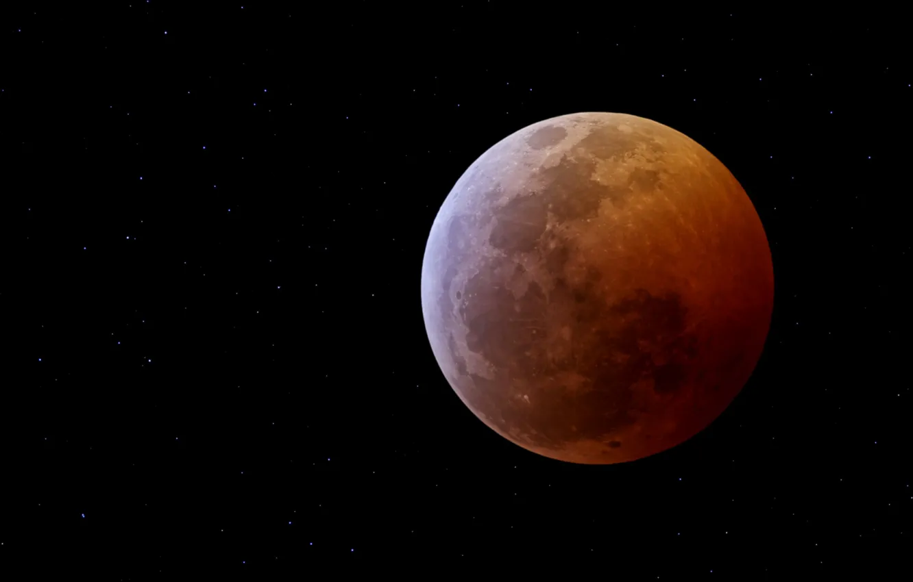 Фото обои Moon, black, eclipse