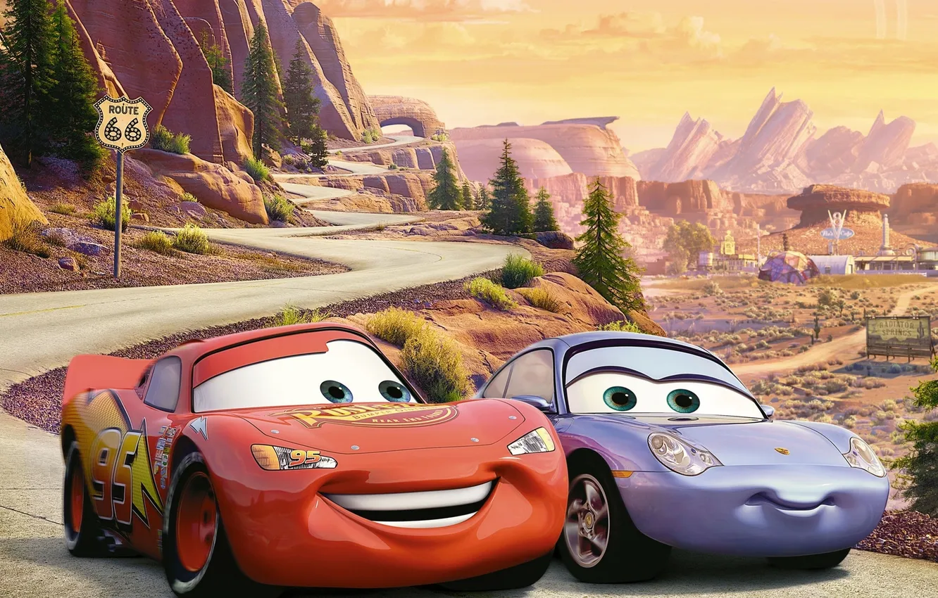 Фото обои мультфильм, sport, Pixar, Lightning, racing, Тачки 2, Cars 2, Walt Disney