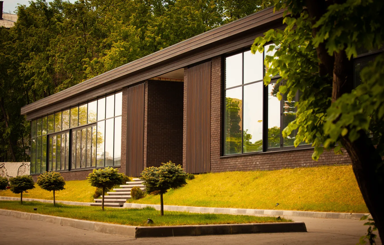 Фото обои город, здания, Ульяновск