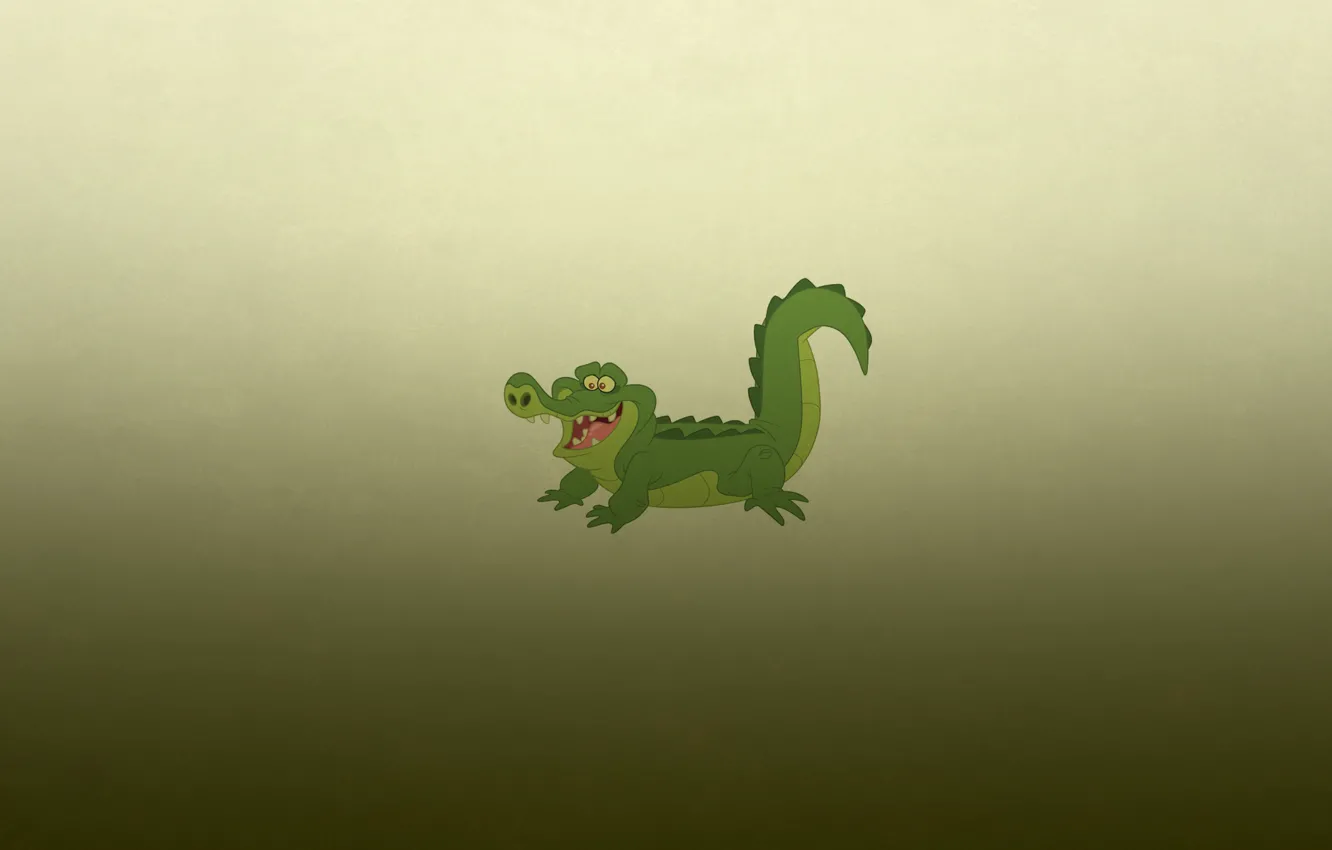 Фото обои улыбка, минимализм, крокодил, аллигатор, crocodile, зеленоватый фон, alligator