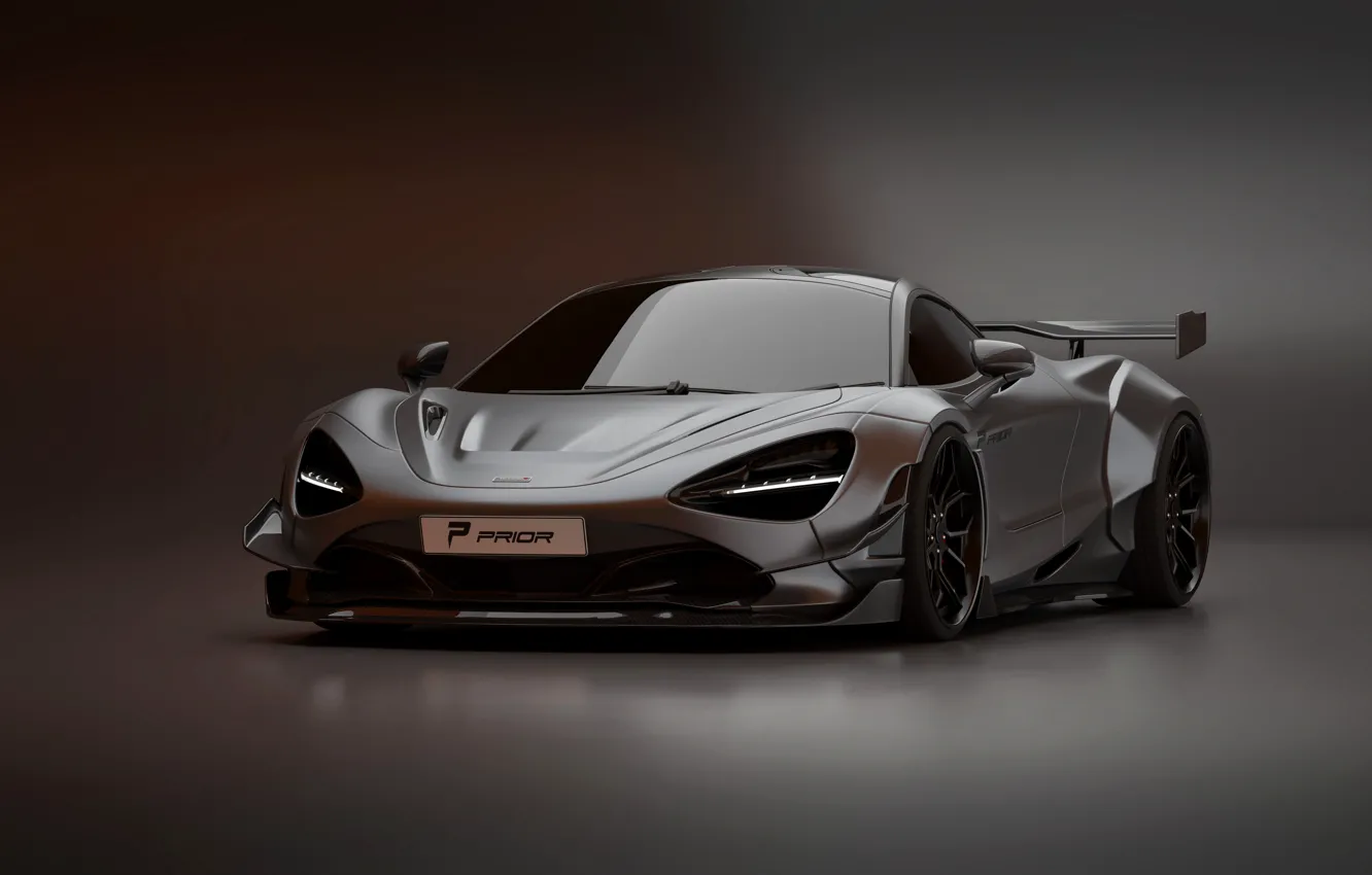 Фото обои McLaren, суперкар, Prior Design, 2020, 720S, widebody kit