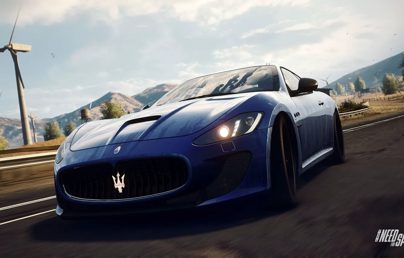 Фото обои Maserati, Need for Speed, nfs, Granturismo, 2013, Rivals, NFSR, нфс