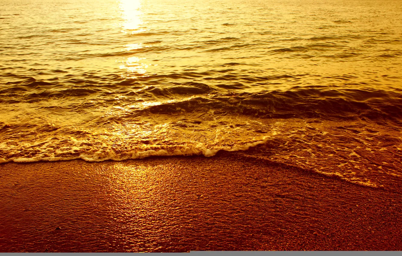 Фото обои песок, море, волны, вода, океан, берег, пейзажи, пляжи