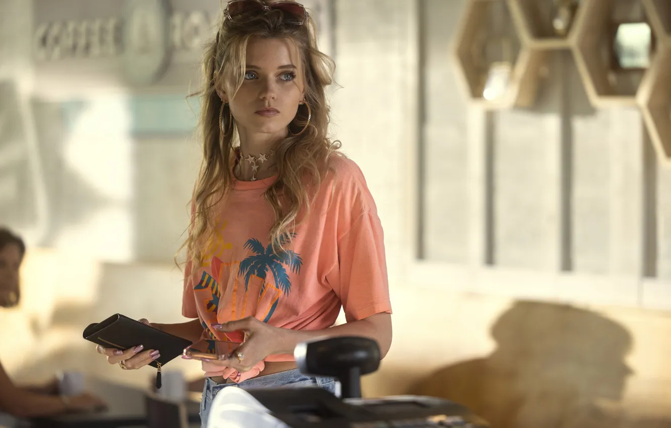 Фото обои взгляд, поза, макияж, сериал, hair, Abbey Lee Kershaw, Abbey Lee, Эбби Ли Кершоу