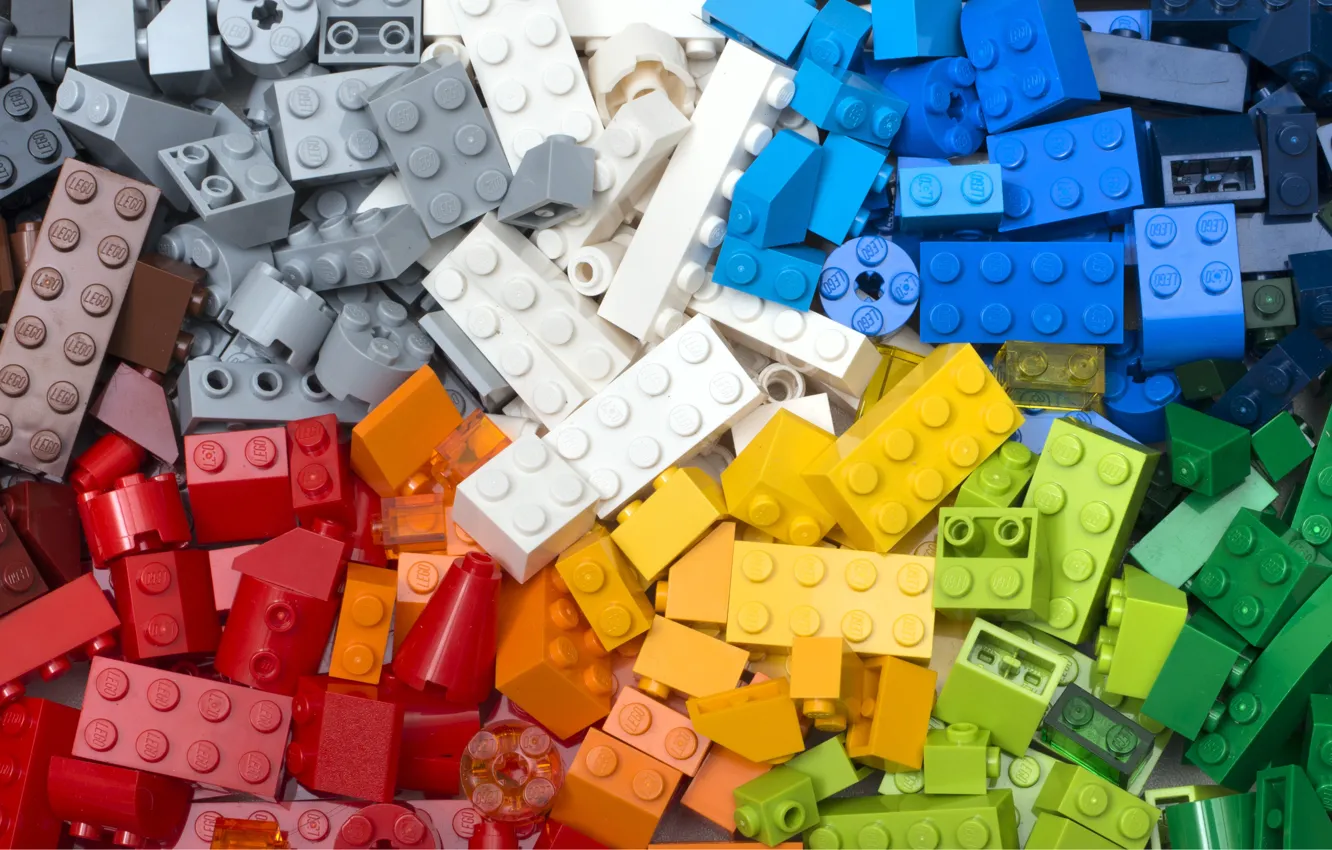 Фото обои colors, plastic, bricks, LEGO