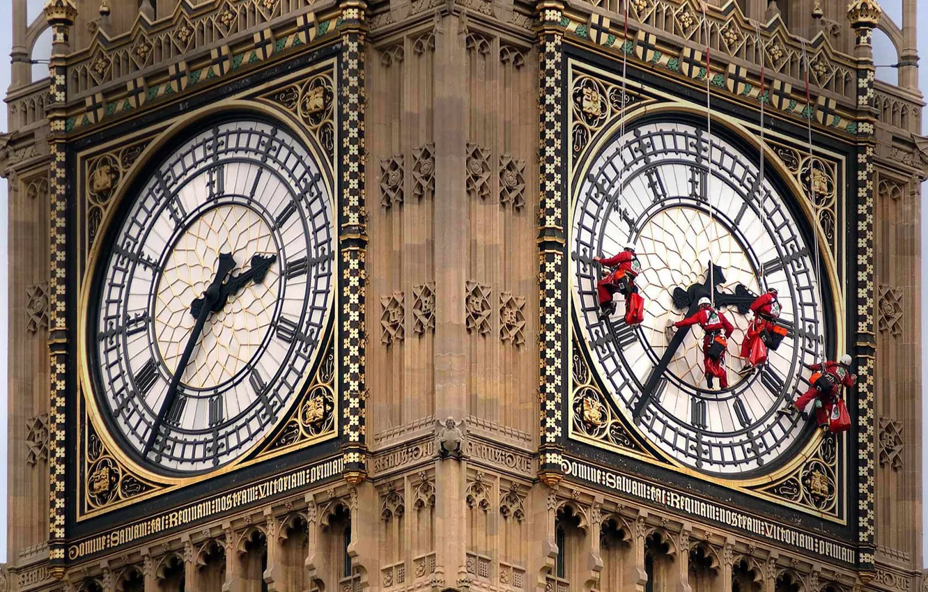 Фото обои часы, Англия, Лондон, Биг-Бен