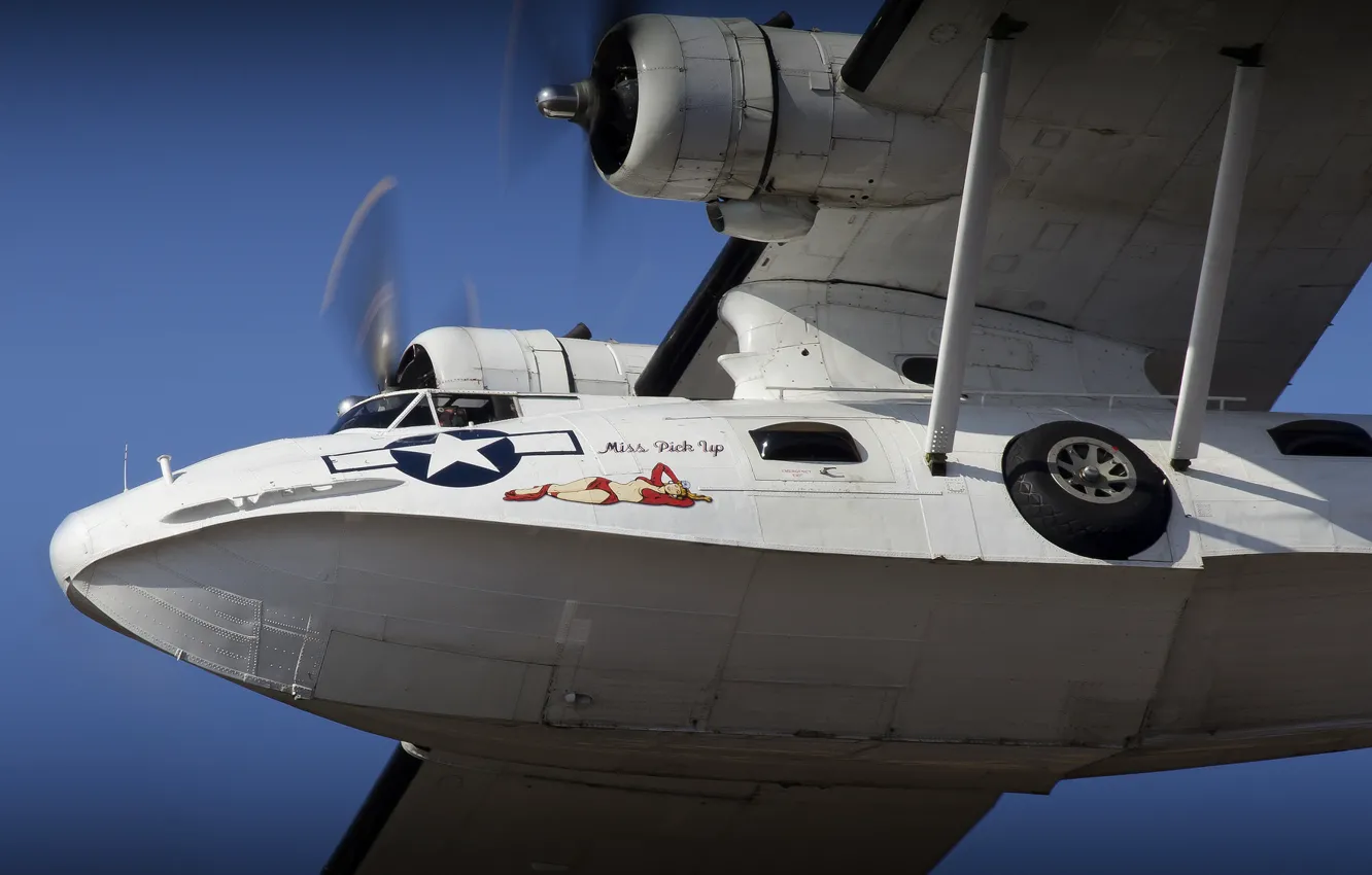 Фото обои самолёт, морской, противолодочный, патрульный, «Каталина», PBY Catalina