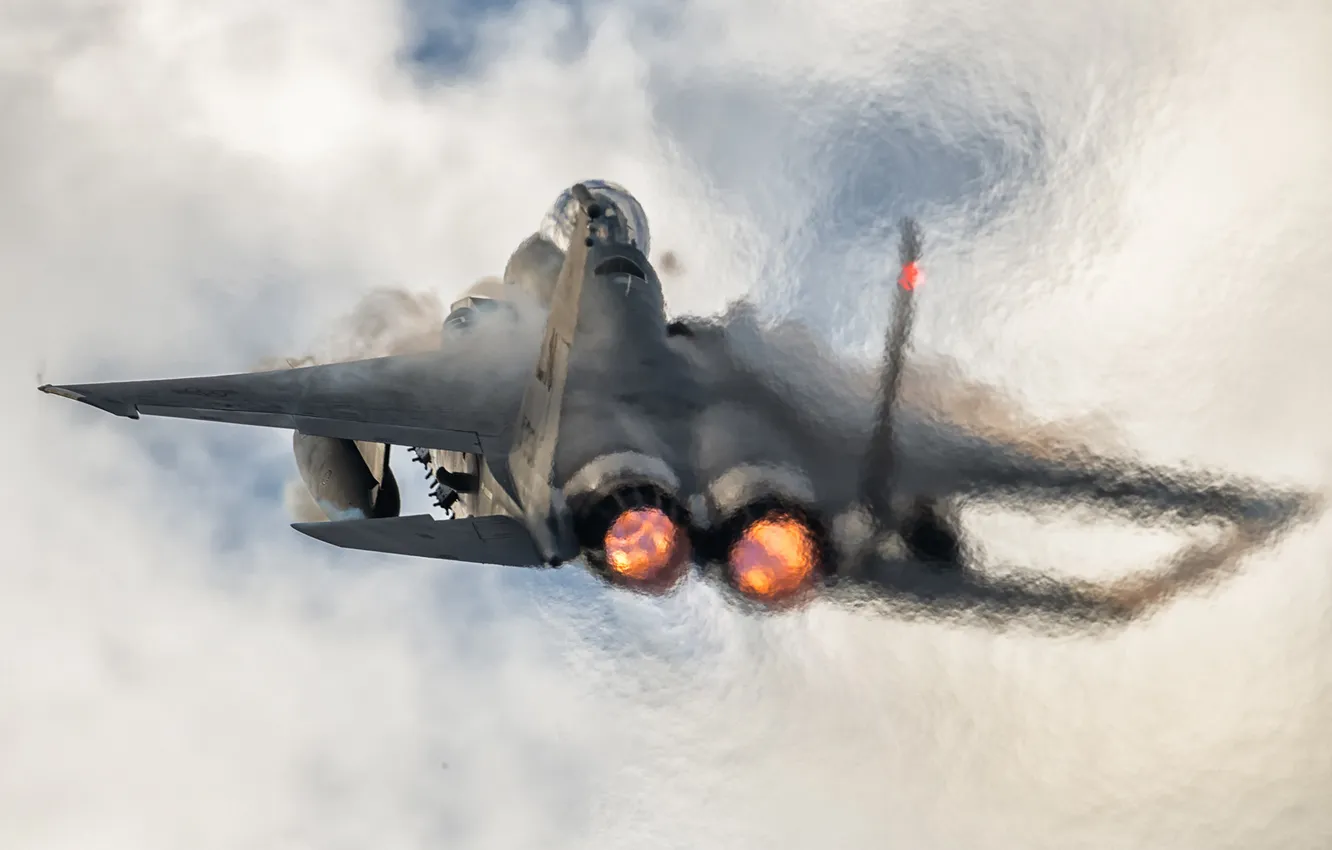 Фото обои aircraft, F-15, Fighter, Fighter aircraft