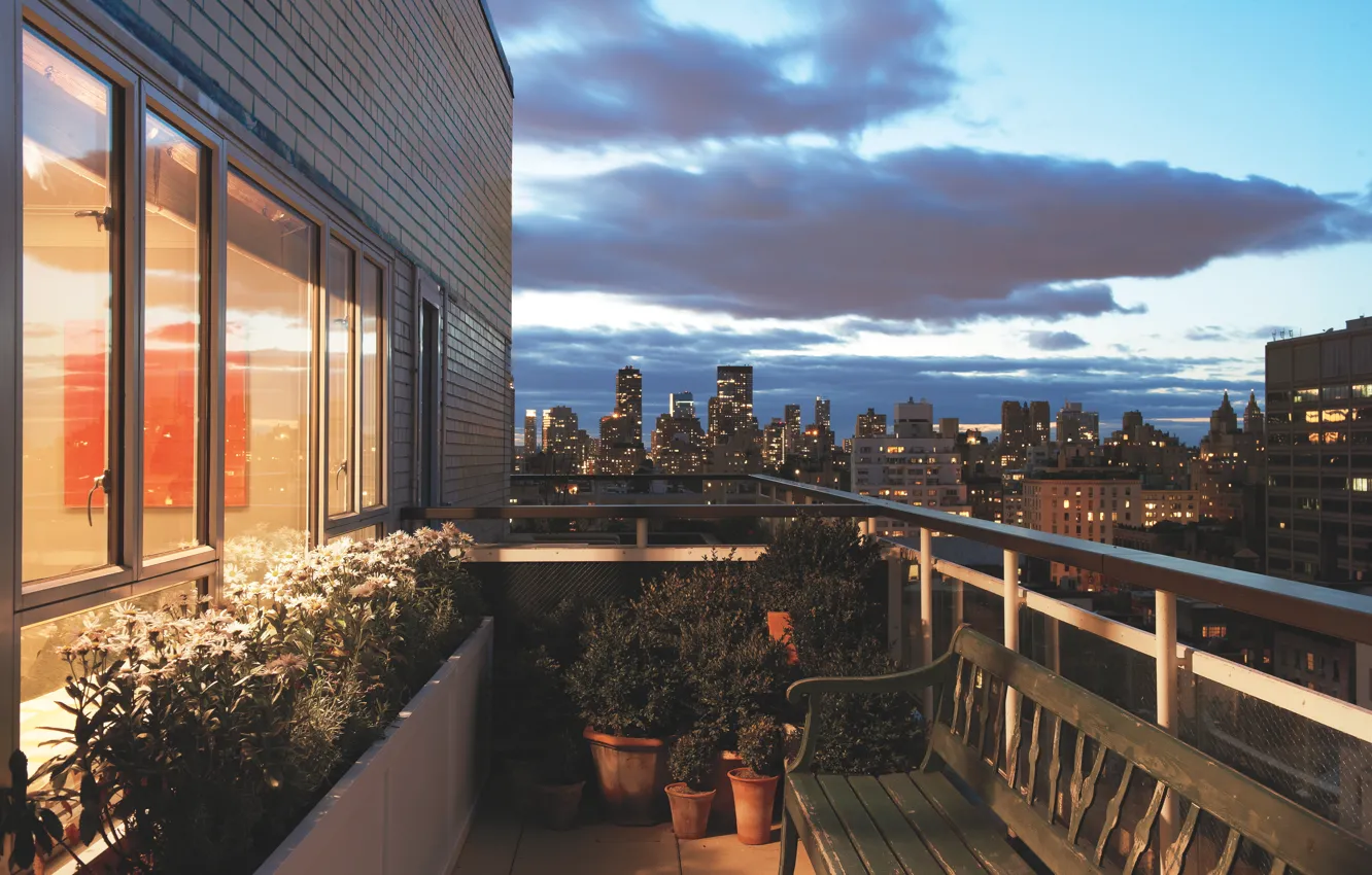 Фото обои дизайн, стиль, интерьер, балкон, мегаполис, New York city, городская квартира, жилое пространство