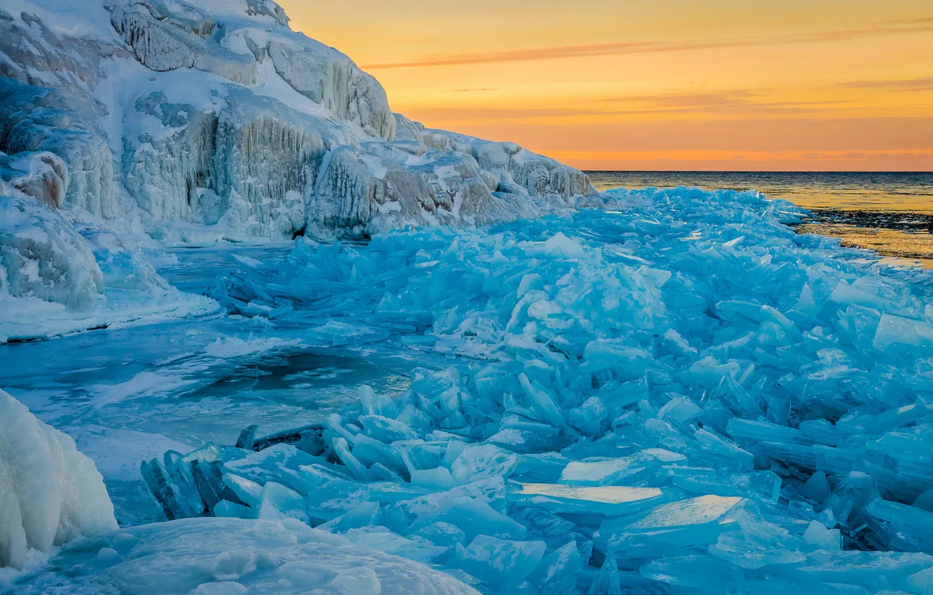 Фото обои снег, Природа, лёд, Арктика