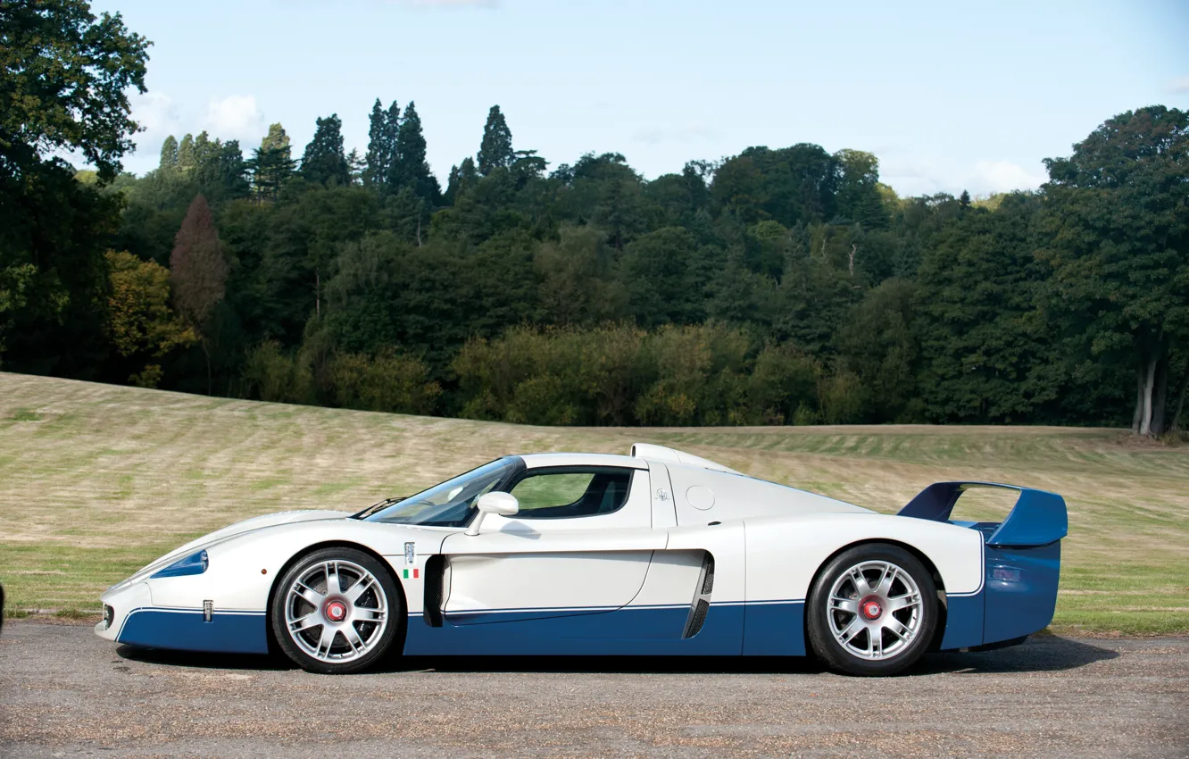 Фото обои Maserati, MC12, Maserati MC12, side view