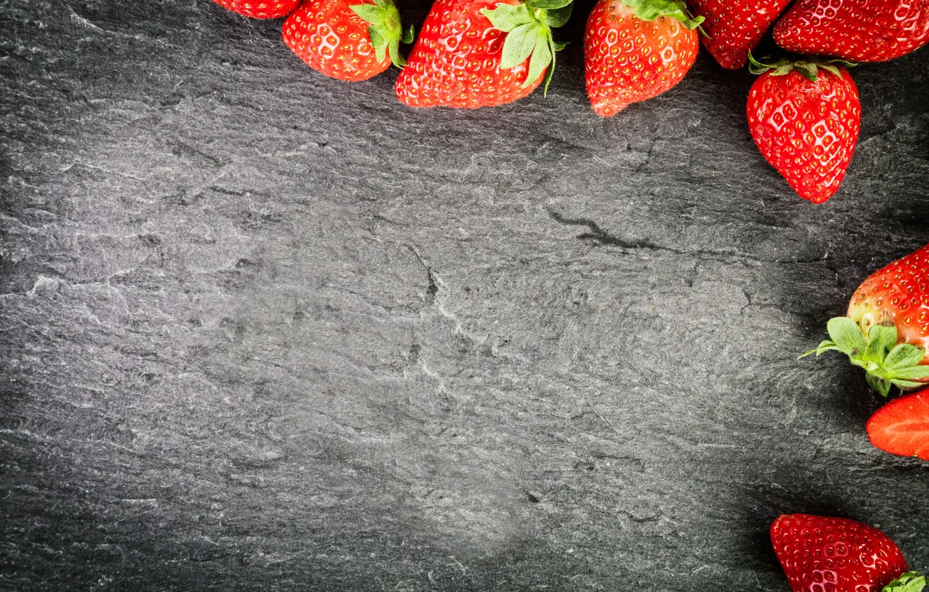 Фото обои ягоды, клубника, strawberry, berries